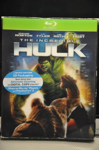 Incredible Hulk (2008)/Norton/Tyler/Hurt@Blu-Ray@Pg13/Ws